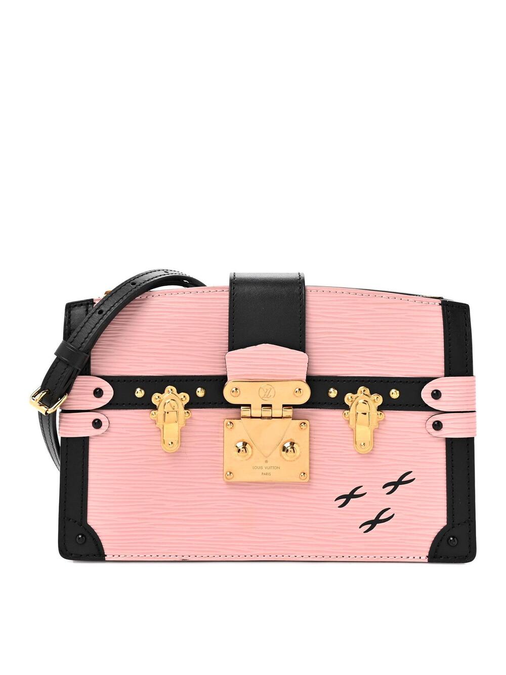 Louis Vuitton Epi Trunk Clutch Rose #370416L17B